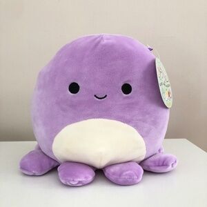 NWT Squishmallows Violet the Octopus 8" -- FIRST ORIGINAL RELEASE from 2020